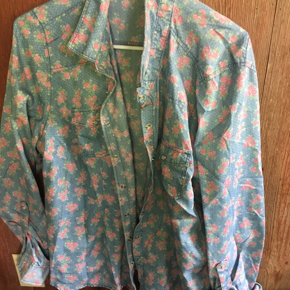 Long sleeve button down